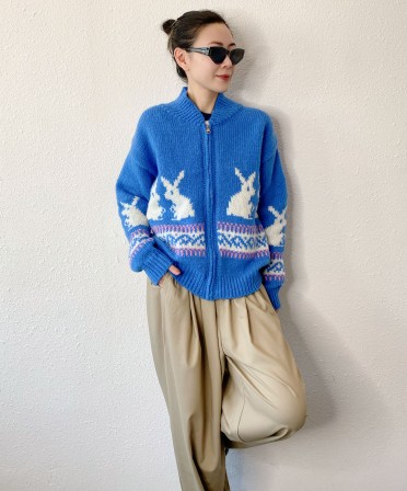 Blue Rabbit Cardigan #250115